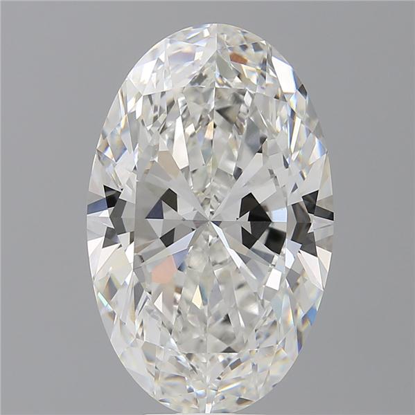 9.09 ct. oval Lab Grown Diamond front image