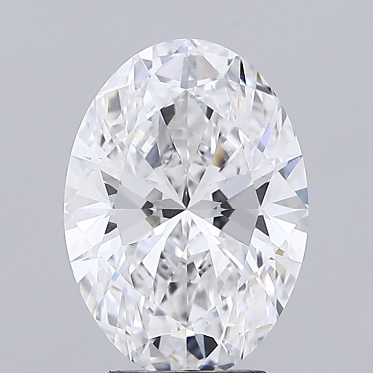 3.82 ct. oval Lab Grown Diamond front image