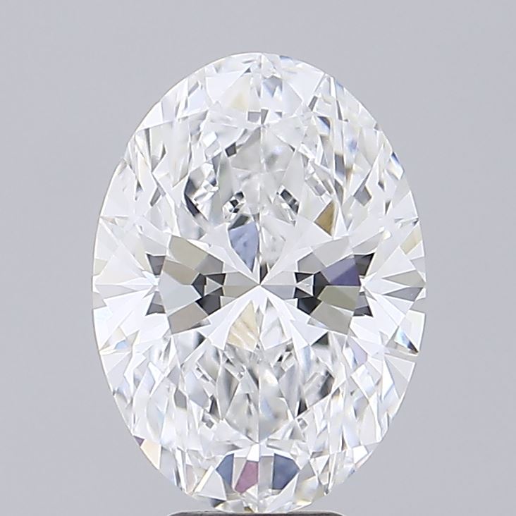 4.34 ct. oval Lab Grown Diamond front image