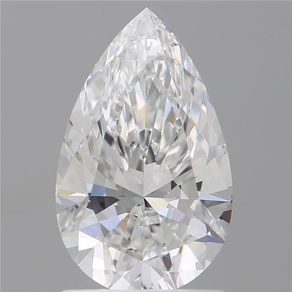 1.58 ct. pear Lab Grown Diamond front image