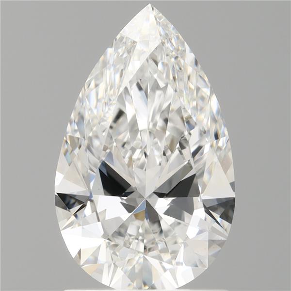 1.54 ct. pear Lab Grown Diamond front image