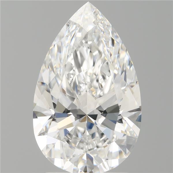 2.60 ct. pear Lab Grown Diamond front image