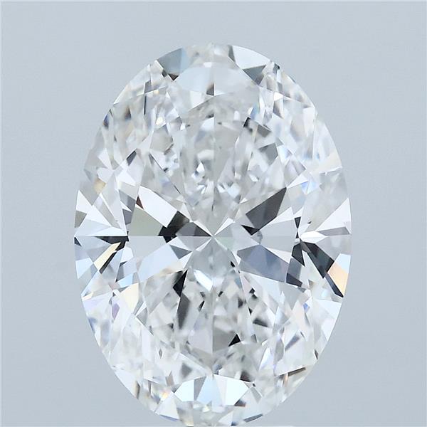 4.02 ct. oval Lab Grown Diamond front image
