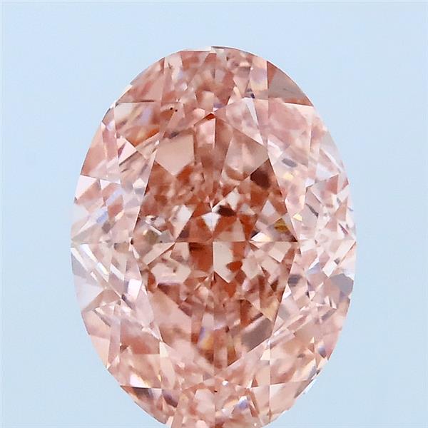 3.15 ct. oval Lab Grown Diamond front image