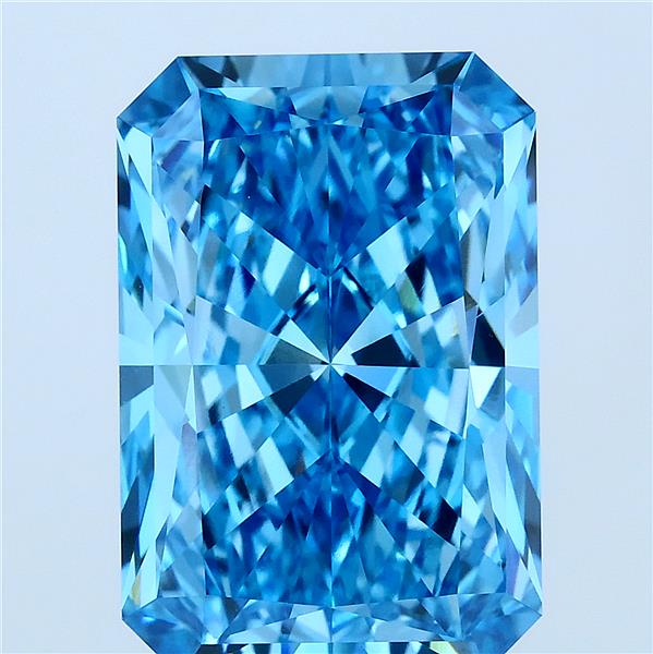 8.10 ct. radiant Lab Grown Diamond front image