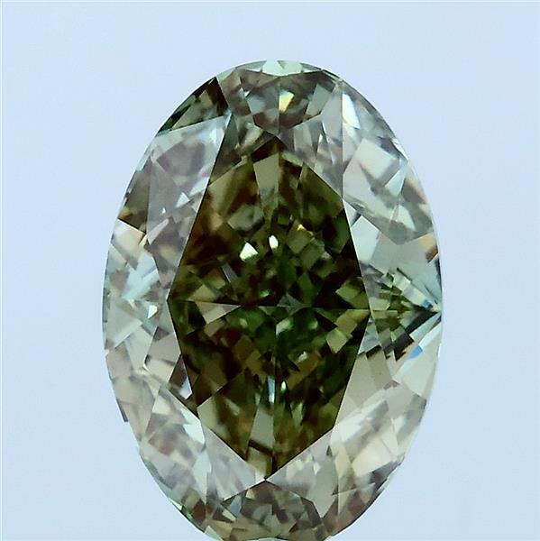 3.13 ct. oval Lab Grown Diamond front image