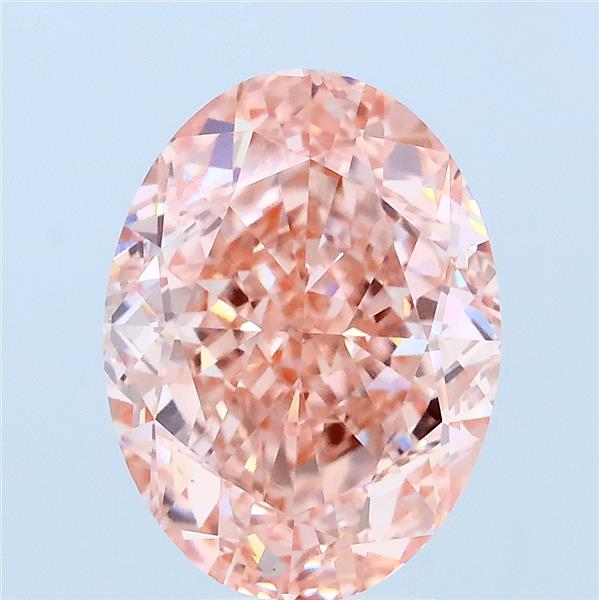 3.52 ct. oval Lab Grown Diamond front image