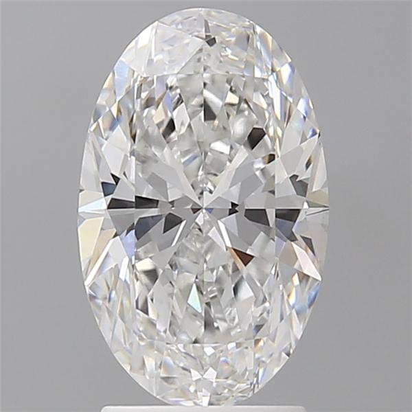 2.59 ct. oval Lab Grown Diamond front image