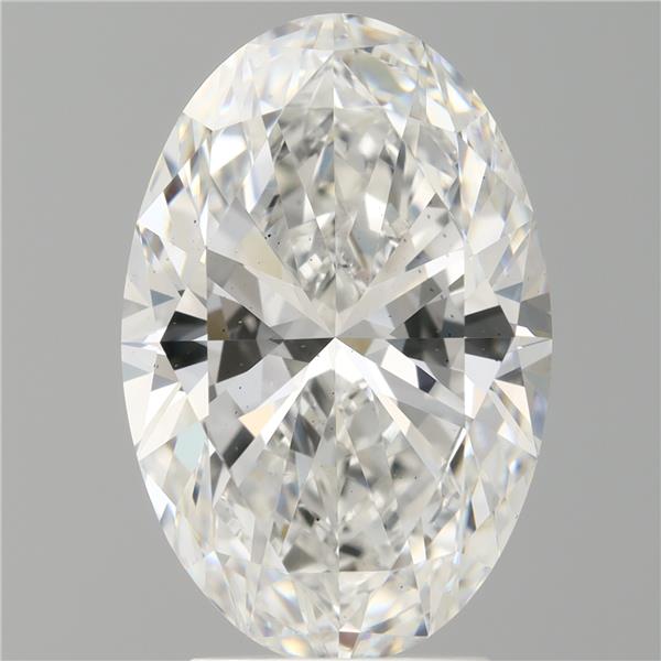 3.60 ct. oval Lab Grown Diamond front image