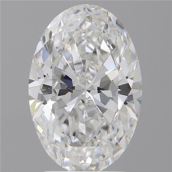 3.01 ct. oval Lab Grown Diamond front image