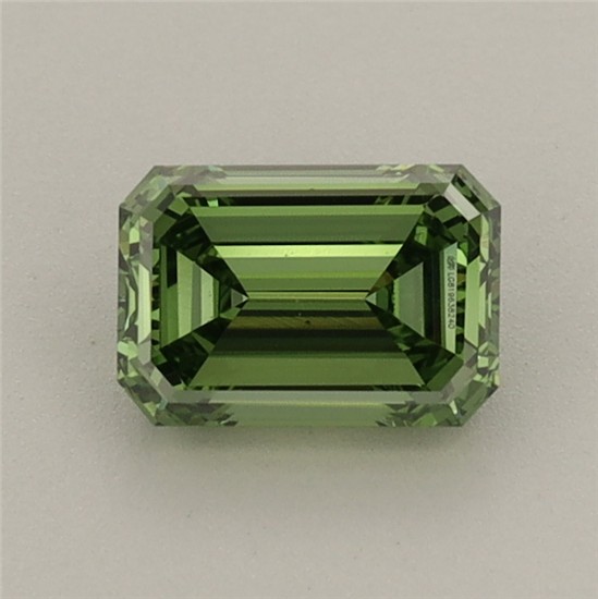 0.74 ct. emerald Lab Grown Diamond front image