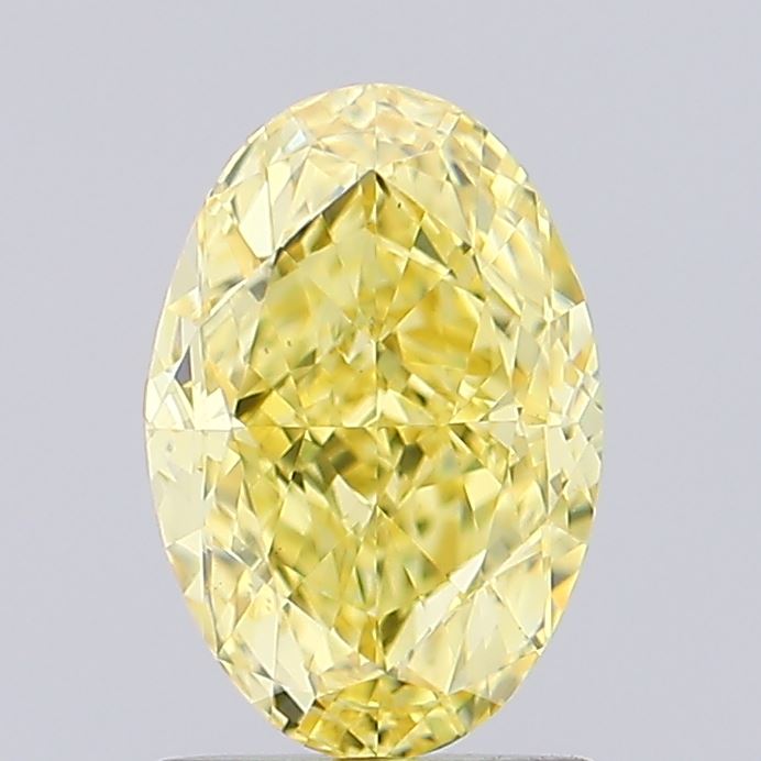 1.56 ct. oval Lab Grown Diamond front image
