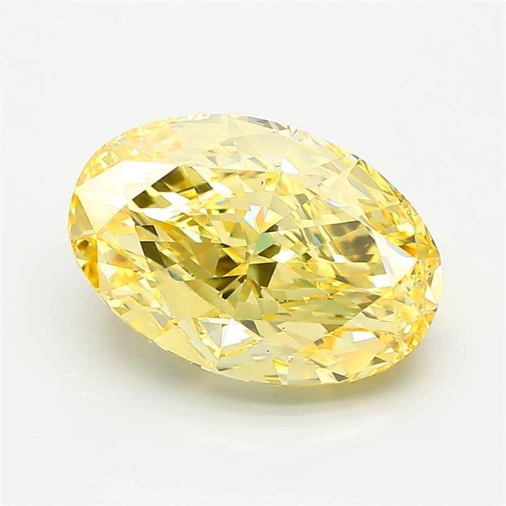 5.08 ct. oval Lab Grown Diamond front image