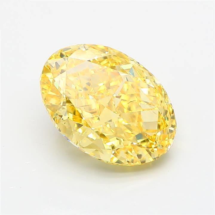 4.57 ct. oval Lab Grown Diamond front image