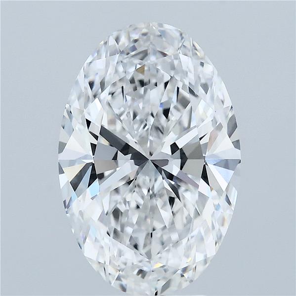 4.02 ct. oval Lab Grown Diamond front image