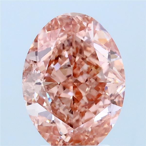 3.00 ct. oval Lab Grown Diamond front image