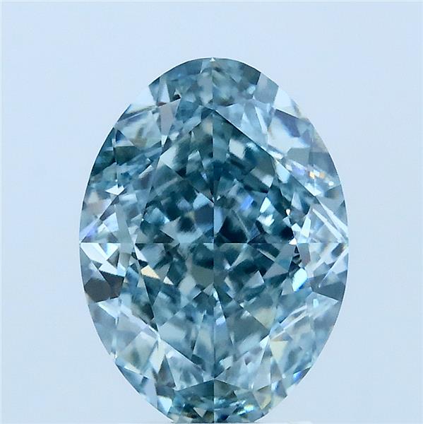 3.20 ct. oval Lab Grown Diamond front image