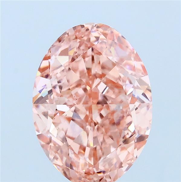 3.06 ct. oval Lab Grown Diamond front image
