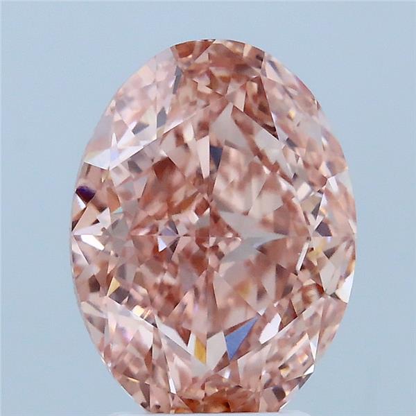 3.05 ct. oval Lab Grown Diamond front image