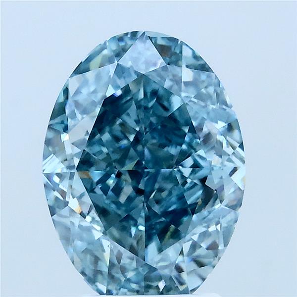 3.03 ct. oval Lab Grown Diamond front image