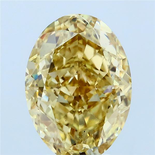 4.02 ct. oval Lab Grown Diamond front image