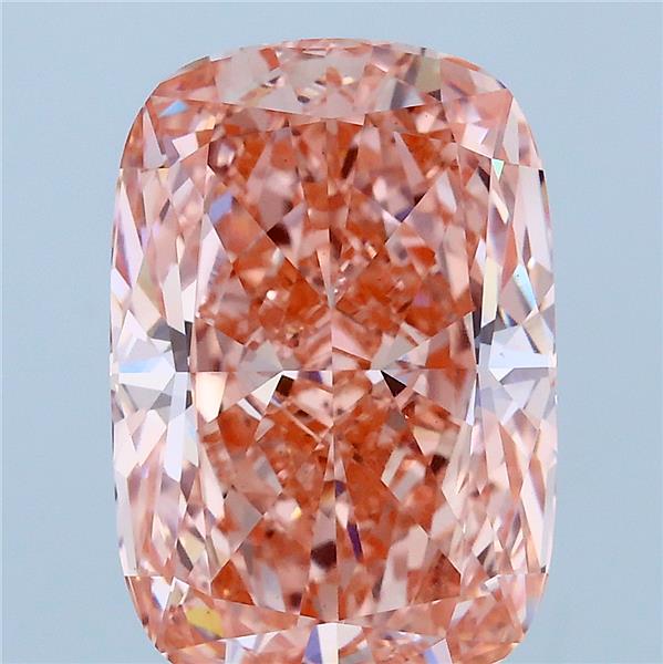 5.09 ct. cushion Lab Grown Diamond front image