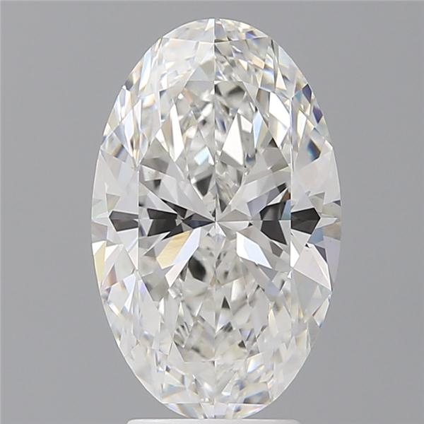 4.08 ct. oval Lab Grown Diamond front image