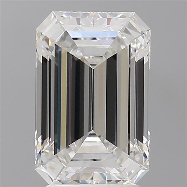 3.49 ct. emerald Lab Grown Diamond front image