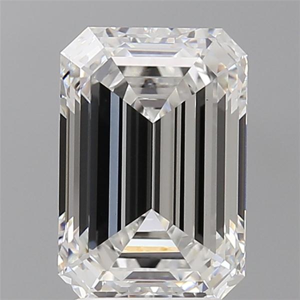 3.60 ct. emerald Lab Grown Diamond front image