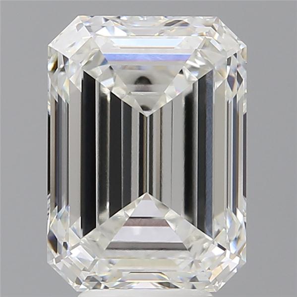 6.08 ct. emerald Lab Grown Diamond front image