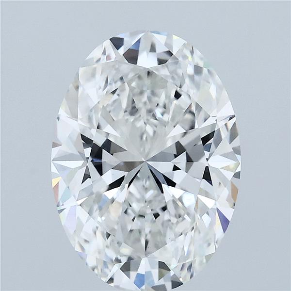3.08 ct. oval Lab Grown Diamond front image