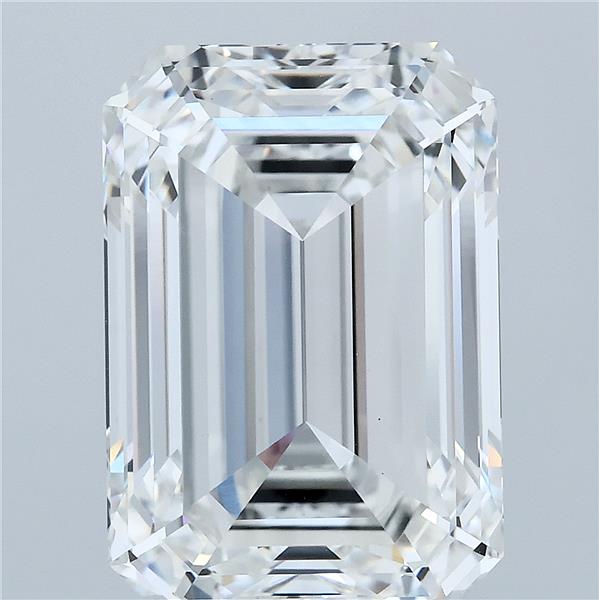 10.01 ct. emerald Lab Grown Diamond front image