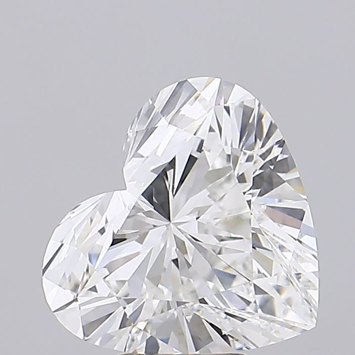 6.08 ct. heart Lab Grown Diamond front image