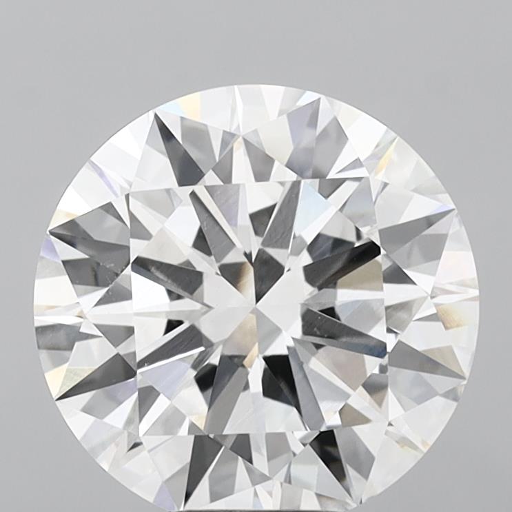 7.03 ct. round Lab Grown Diamond front image