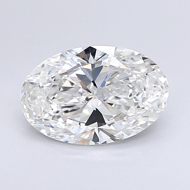 1.92 ct. oval Lab Grown Diamond front image