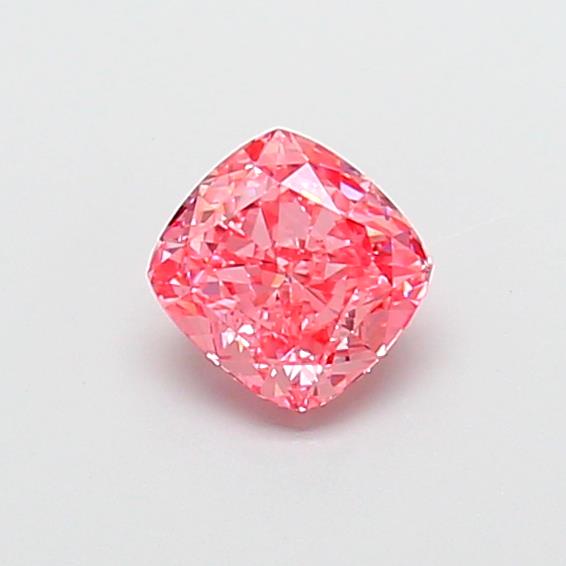 1.04 carat fancy vivid  pink VS1 EX Cut IGI cushion diamond