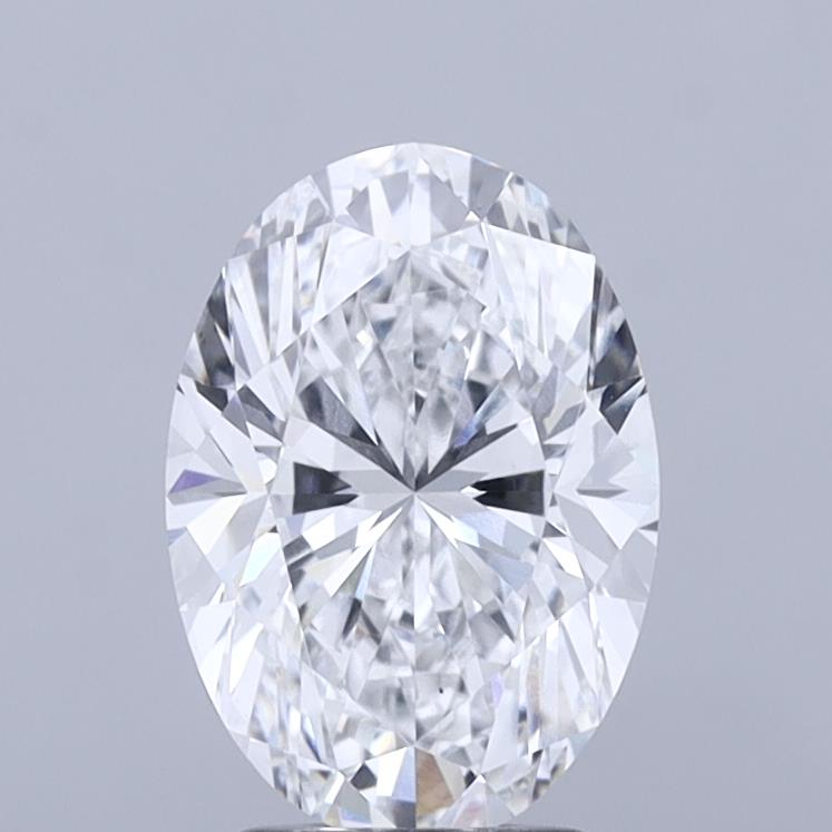 3.02 ct. oval Lab Grown Diamond front image