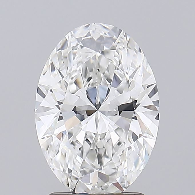 2.09 ct. oval Lab Grown Diamond front image