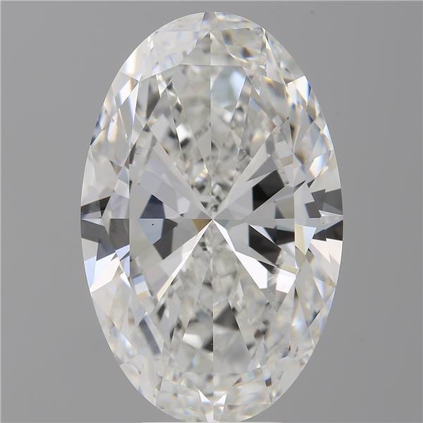 8.01 ct. oval Lab Grown Diamond front image