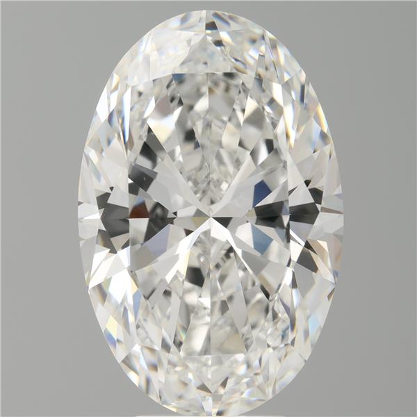 7.06 ct. oval Lab Grown Diamond front image