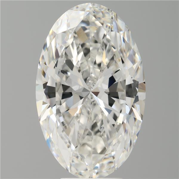 7.02 ct. oval Lab Grown Diamond front image