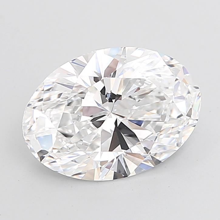 5.68 ct. oval Lab Grown Diamond front image