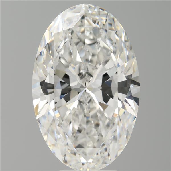 7.59 ct. oval Lab Grown Diamond front image