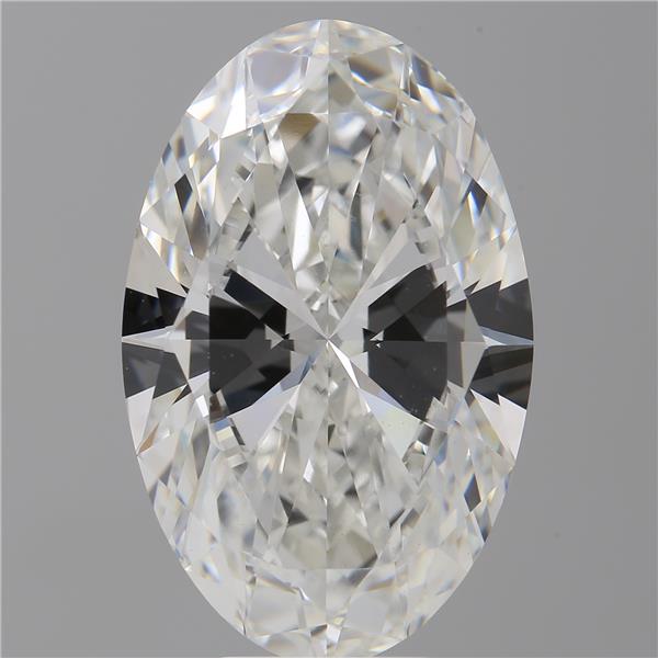 8.01 ct. oval Lab Grown Diamond front image