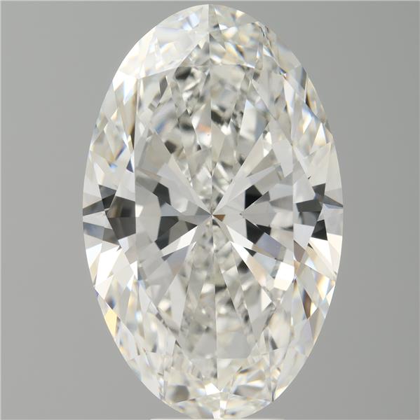 9.52 ct. oval Lab Grown Diamond front image