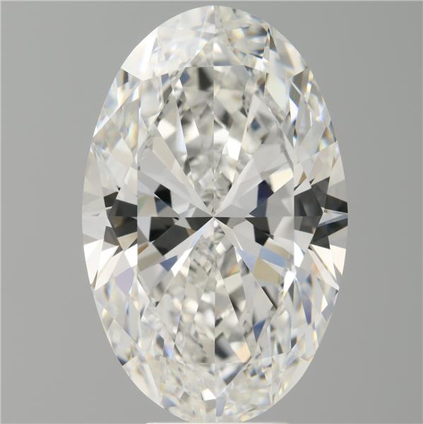 8.05 ct. oval Lab Grown Diamond front image