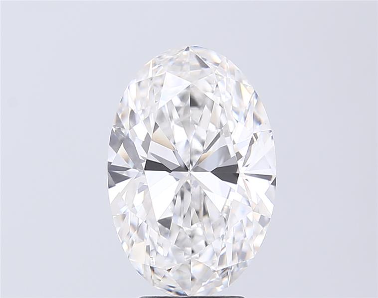 4.02 ct. oval Lab Grown Diamond front image
