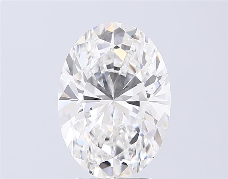 3.03 ct. oval Lab Grown Diamond front image