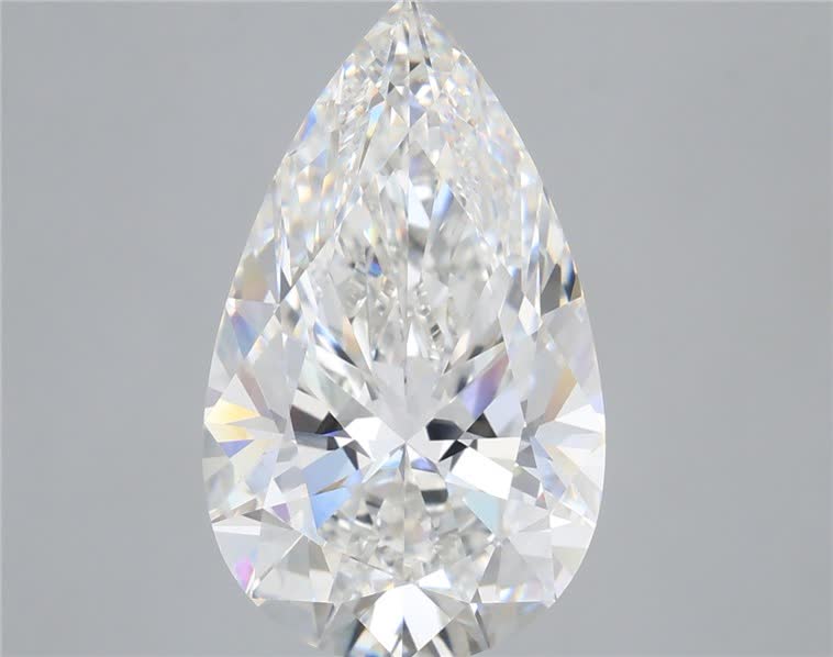 6.08 ct. pear Lab Grown Diamond front image