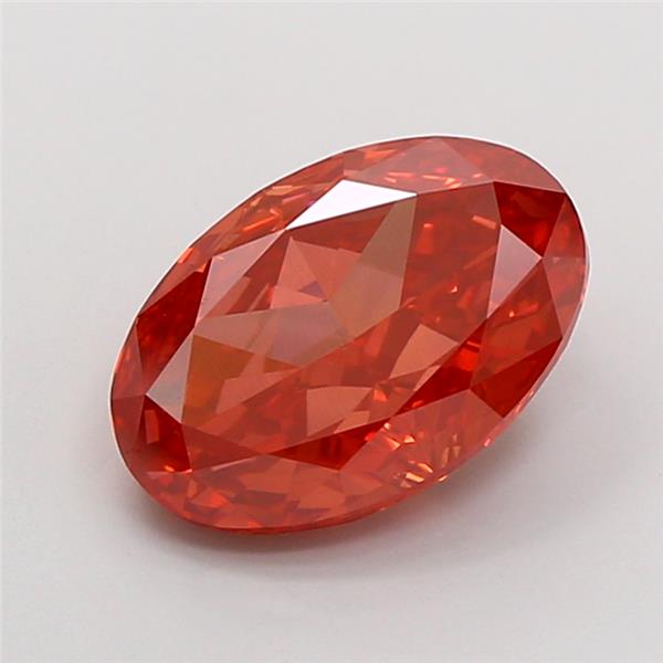 3.61 ct. oval Lab Grown Diamond front image